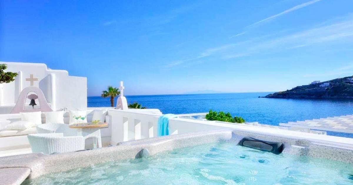 エーゲ海ギリシャ・ミコノス島の極上ホテル「プラティスヤロス・ビーチ